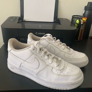 Nike Air Force 1 Low Boys sz 7Y White
